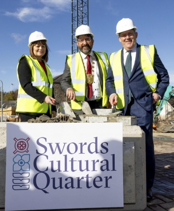 Foundation stone laid for new Cultural Centre in Swords